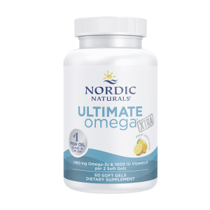 Ultimate Omega Xtra - 1480mg Lemon - 60 Cápsulas Moles - Nordic Naturals