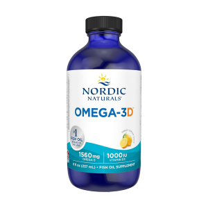Omega-3D - 1560mg Lemon - 237 ml - Nordic Naturals