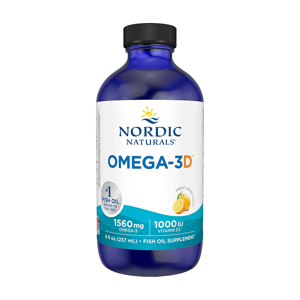 Omega-3D - 1560mg Lemon - 237 ml - Nordic Naturals