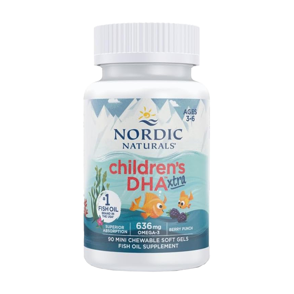 DHA Xtra Niños 90 Softgels - Nordic Naturals