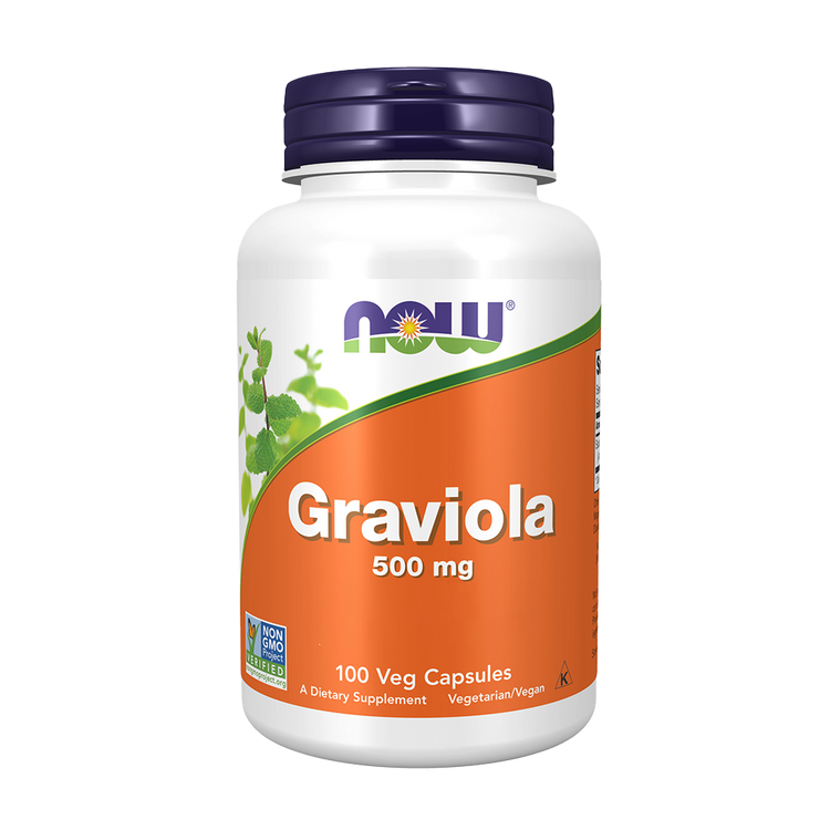 Graviola 500 mg 100 cápsulas - Now