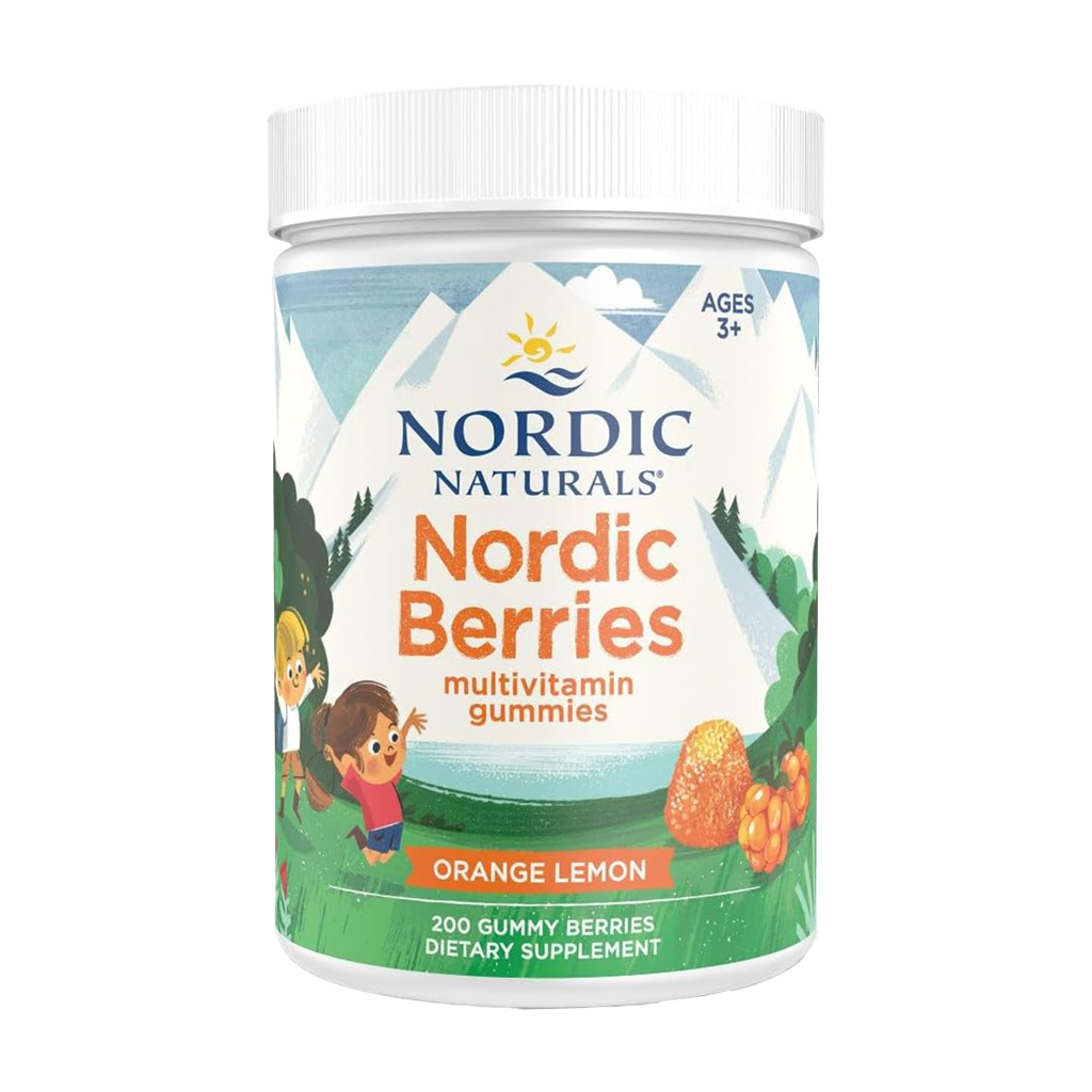 Nordic Berries Multivitamin - 200 gummy berries - Original Flavor - Nordic Naturals