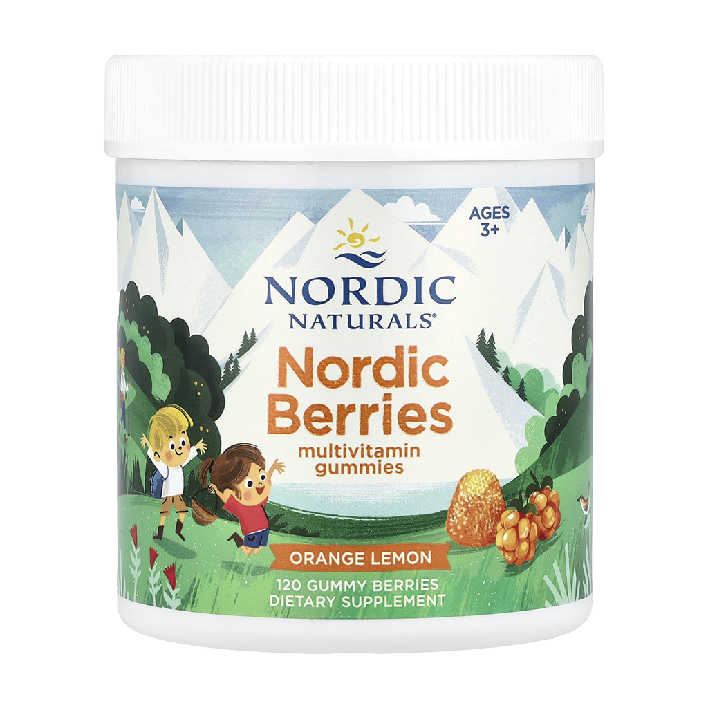 Nordic Berries Multivitamin - 120 gummy berries - Original Flavor - Nordic Naturals