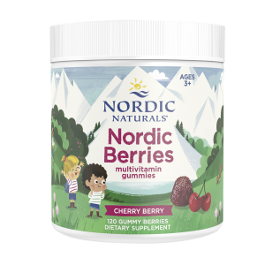 Nordic Berries Multivitamin - 120 gummy berries - Cherry Berry - Nordic Naturals