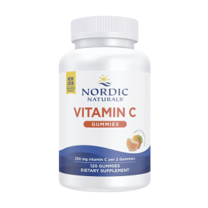 Vitamin C Gummies, 250mg Tangerine - 120 gummies - Nordic Naturals