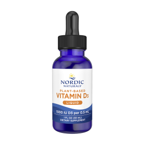 Plant-Based Vitamin D3 Liquid, 1000 IU Apple - 30 ml - Nordic Naturals