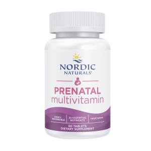 Prenatal Multivitamin - 60 tablets  - Nordic Naturals