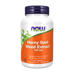 Horny Goat Weed 750mg - 90 Comprimidos – Now