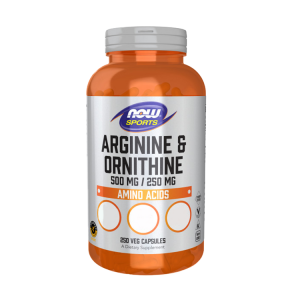 Arginine + Ornithine - 250 cápsulas - Now