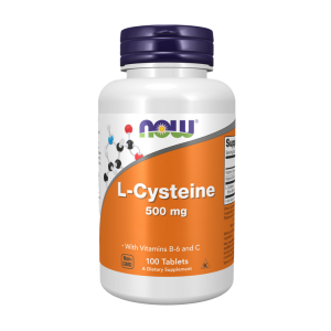 L-Cysteine 500mg 100 Comprimidos - NOW