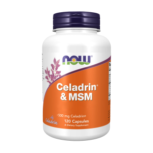 Celadrin + MSM  500mg - 120 Capsulas - NOW