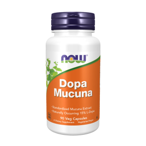 Dopa Mucuna 15% - 90 Cápsulas - Now