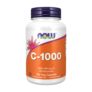 Vitamin C-1000 with 100mg Bioflavonoids - 100 Cápsulas - Now