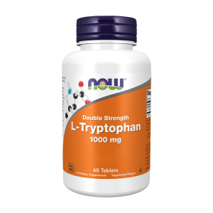 L-Tryptophan Double Strength 1000mg – 60 comprimidos - Now