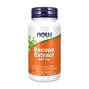 Bacopa Extract 450 mg 90 Cápsulas - Now