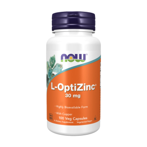 L-Optizinc 30mg - 100 Cápsulas - Now