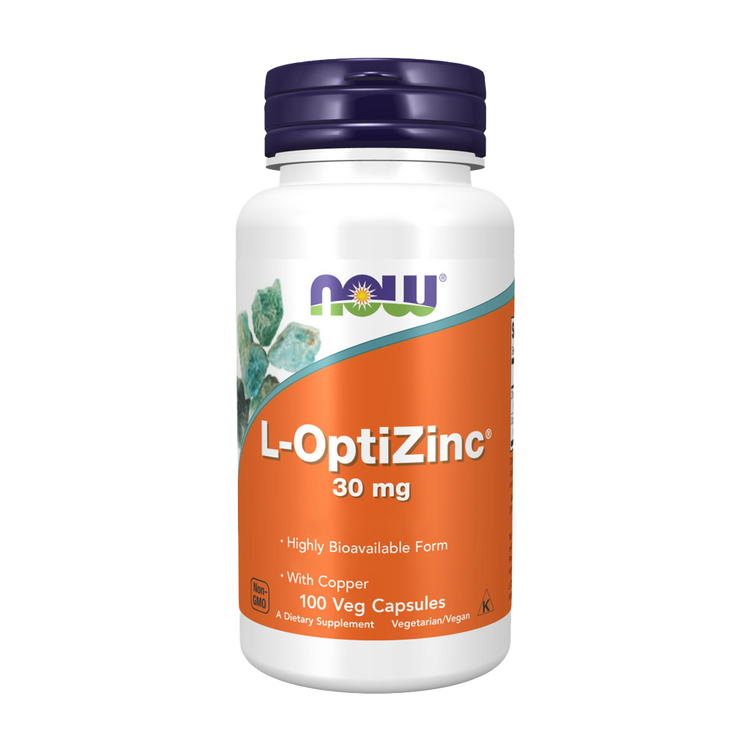 L-Optizinc 30mg - 100 Cápsulas - Now
