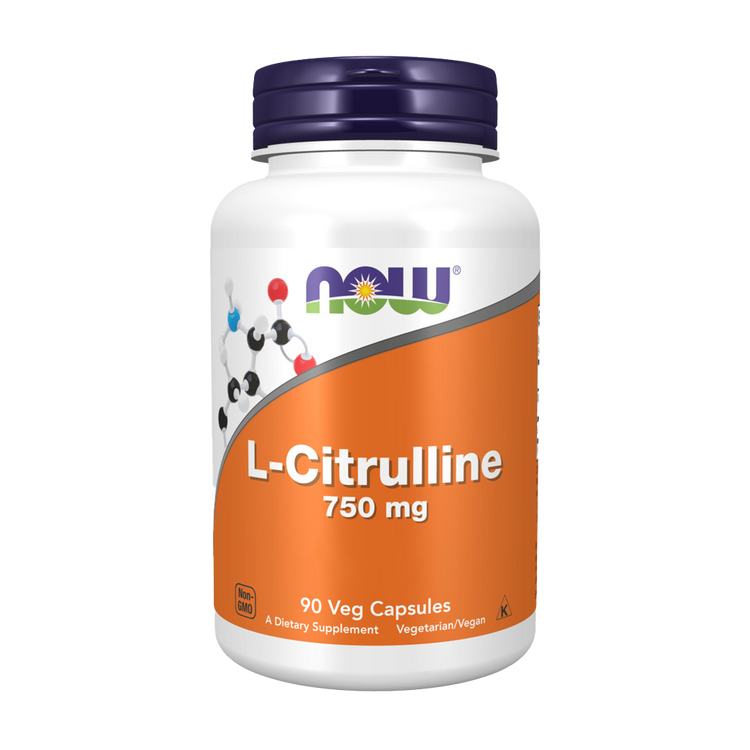 L-Citrulline 750 mg - 90 cápsulas - Now