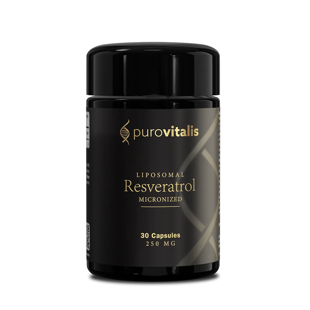 Resveratrol Liposomal 250mg 30 caps – Purovitalis