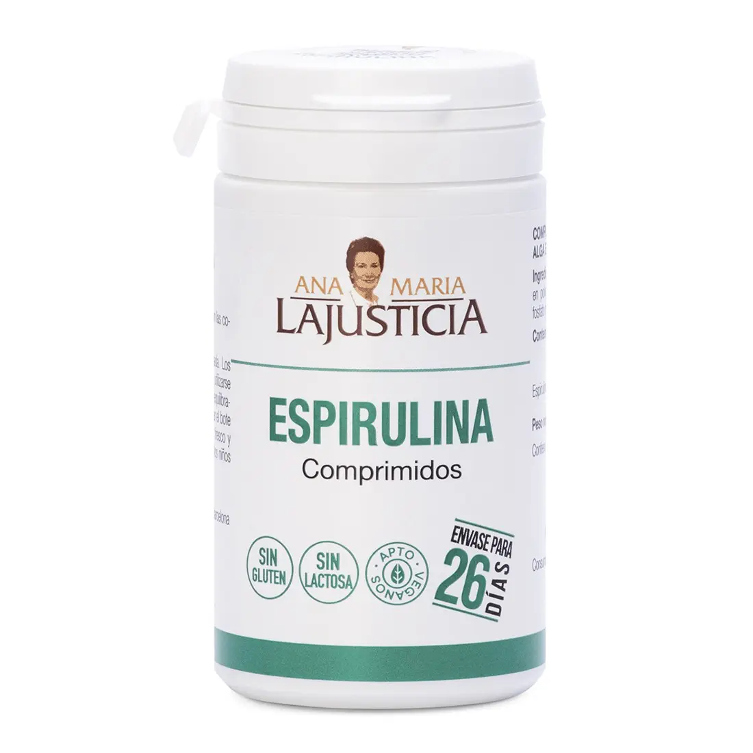 Espirulina 160 Comprimidos - Ana Maria Lajusticia