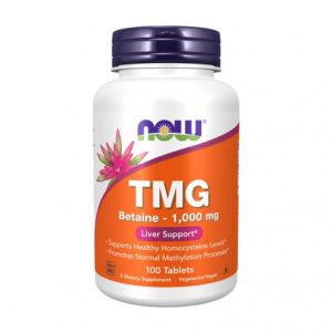TMG Betaina 1000mg - 100 Comprimidos - Now