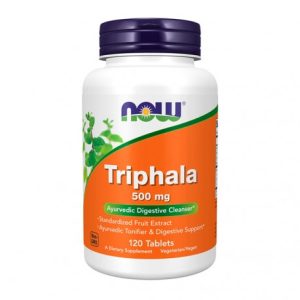 Triphala 500 mg - 120 Comprimidos - Now