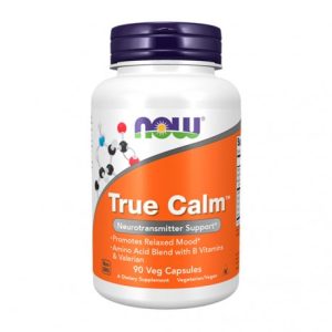 True Calm Amino Relaxer - 90 Cápsulas - Now