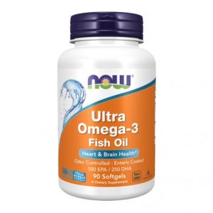 Ultra Omega-3 Fish Oil - 90 Capsulas Moles - Now