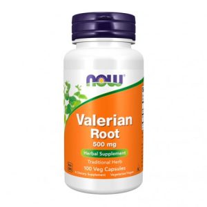 Valerian Root 500mg - 100 Cápsulas - Now