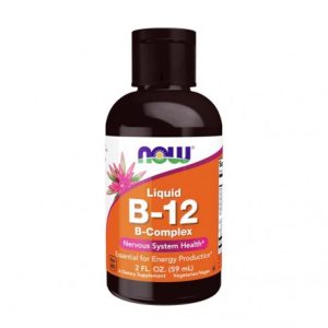Vitamin B-12 liquid Complex 60ml - Now