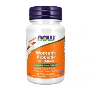 Women's Probiotic 20 Billion - 50 Cápsulas - Now