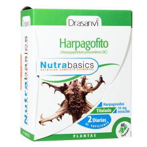 Harpagophytum 60 cápsulas - Nutrabasics Drasanvi