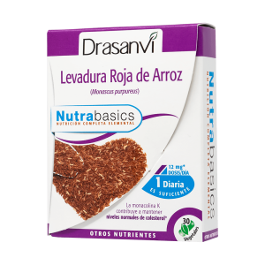 Levedura Arroz Vermelho 2,9mg 30 Cápsulas – Nutrabasics