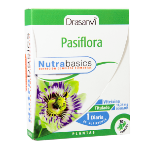 Passiflora 30 cápsulas vegetais - Nutrabasics Drasanvi