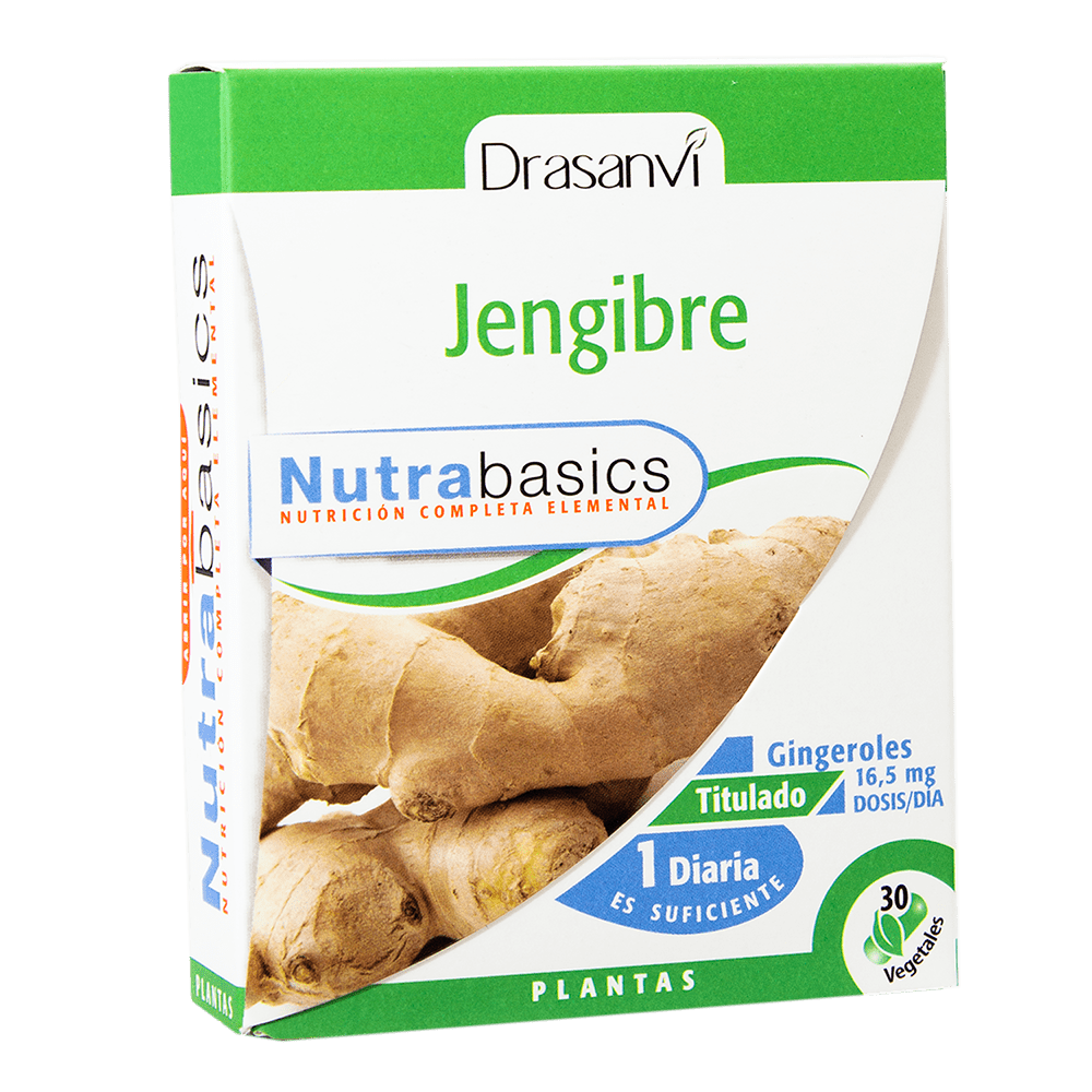 Gengibre 30 Capsulas – Nutrabasics