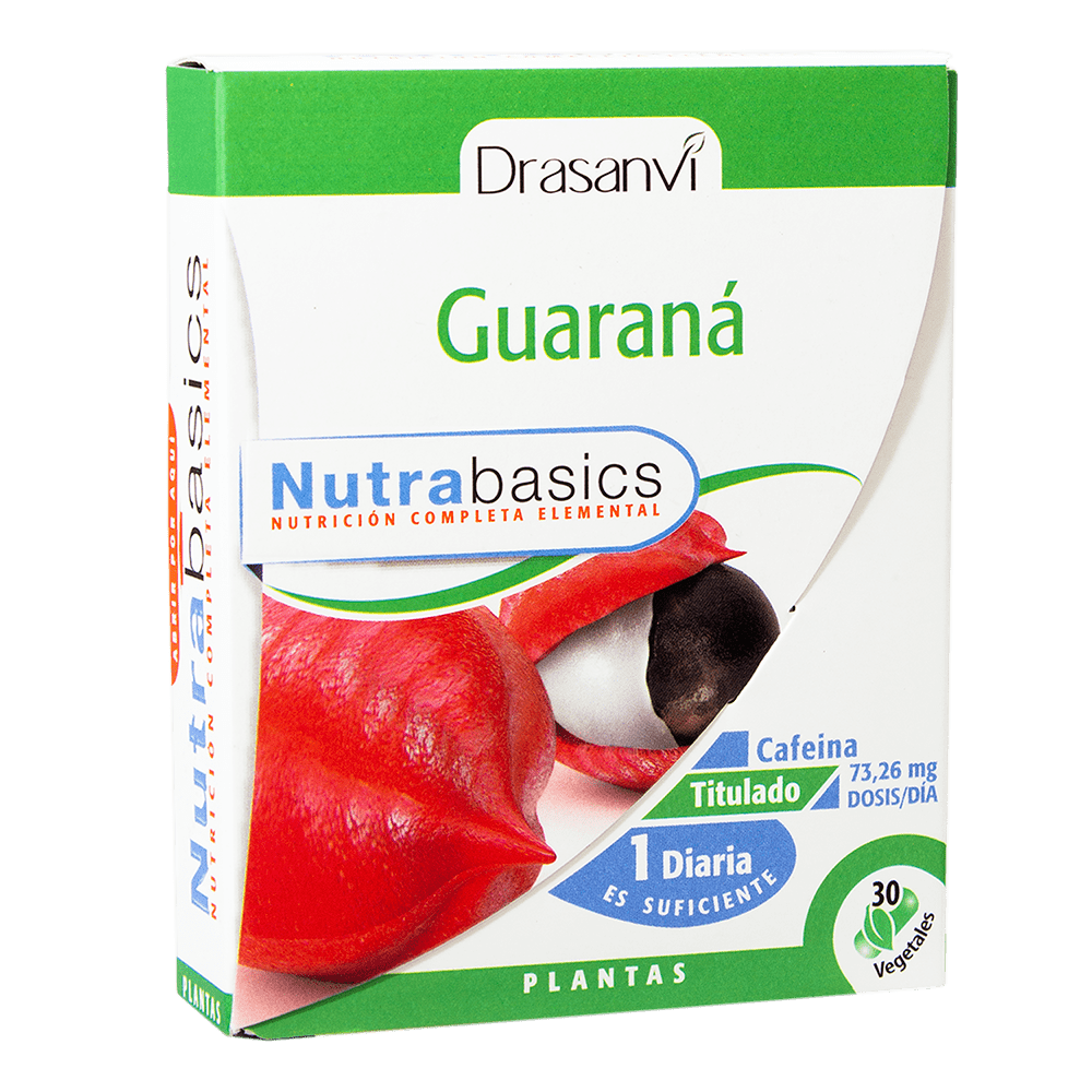 Guaraná 30 cápsulas - Nutrabasics Drasanvi