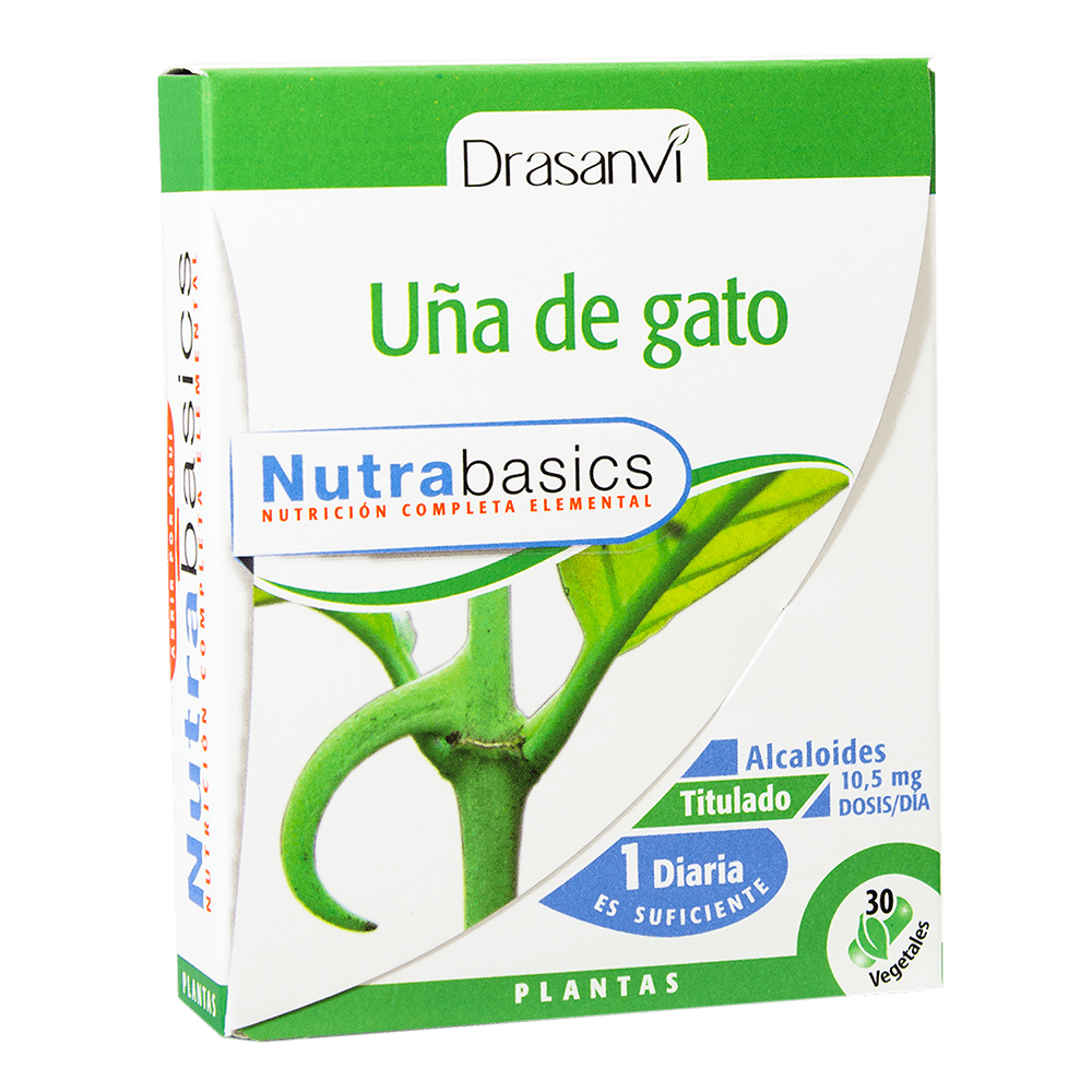 Unha de gato 30 Capsulas – Nutrabasics