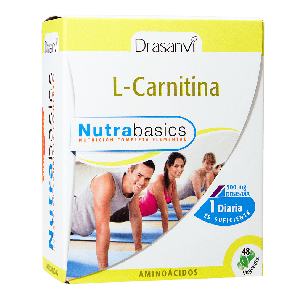 L-Carnitina 48 Capsulas – Nutrabasics