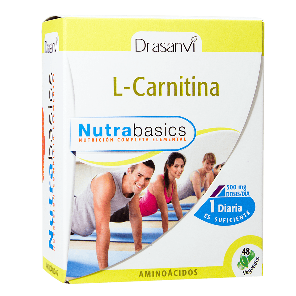 L-Carnitina 48 Capsulas – Nutrabasics