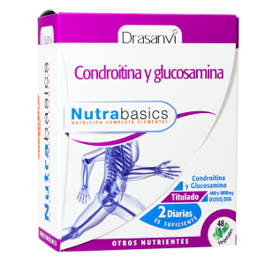 Condroitina e glucosamina 48 Capsulas – Nutrabasics