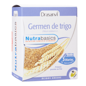 Germen de Trigo 90 cápsulas - Nutrabasics Drasanvi