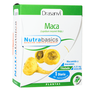 Maca 48 Cápsulas – Nutrabasics