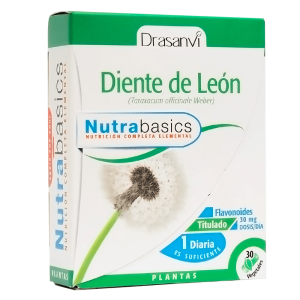 Diente de León 30 cápsulas vegetais - Nutrabasics Drasanvi