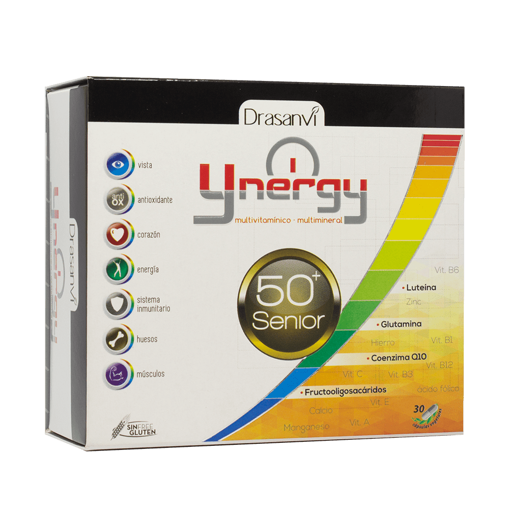Ynergy 50+ Senior 36 Capsulas - Drasanvi