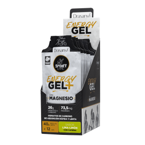 Gel Energetico Plus Cafeína Lima Limão 40gr - Sport Live