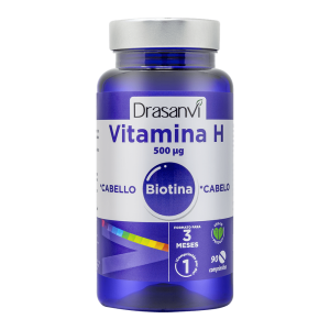 Vitamina H 500 µG BIOTINA 90 comprimidos - Drasanvi