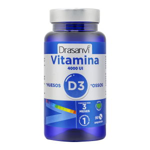Vitamina D3 4000 UI 90 comprimidos - Drasanvi