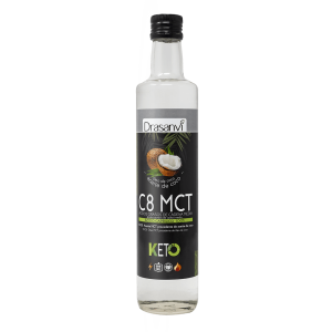Óleo MCT C8 Puro Coco 100% 500ml - Keto