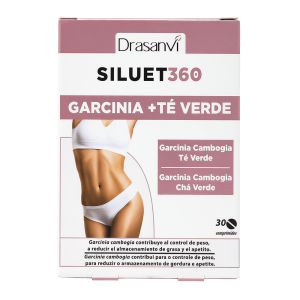 Siluet 360 - Garcinia + Chá Verde 30 Comprimidos - Drasanvi