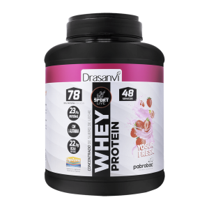 Whey Protein Concentrado Iogurte Morango 1450g Sport Live